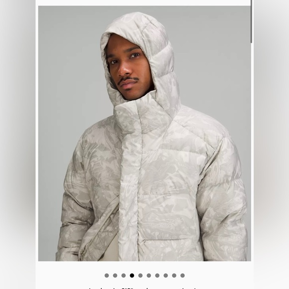 NWOT Men’s Lululemon Down Puffer Jacket - Picture 4 of 16